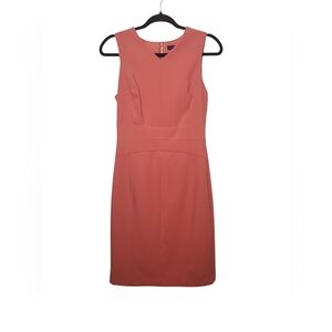 White House Black Market Women's Gelato Seamed Sheath Dress Size 4